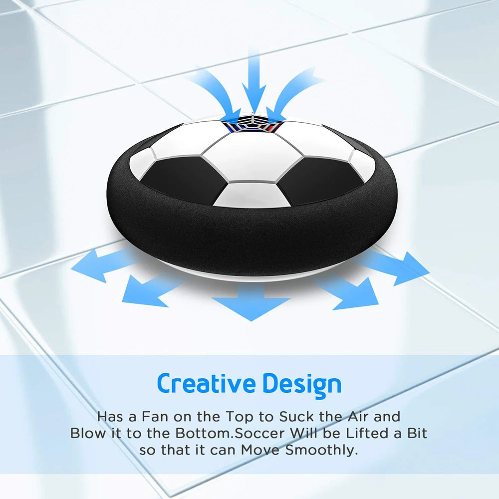 LED Hover Soccer Ball — Floating Football Toy for Kids