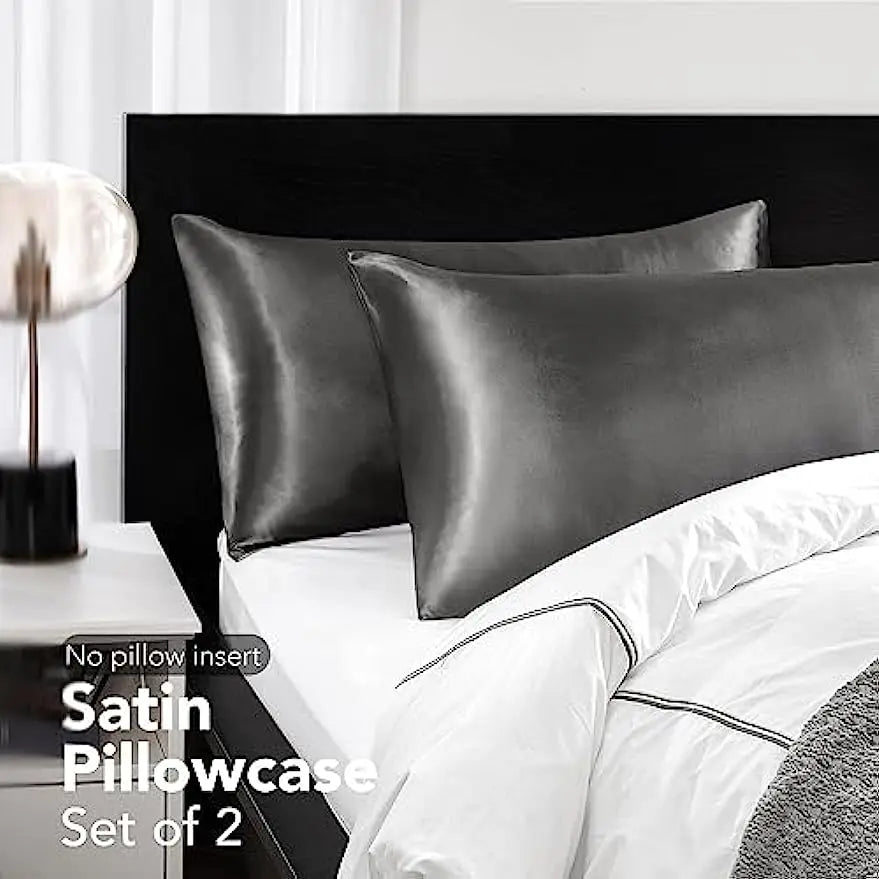 Satin Silk Pillowcase Set of 2 — Standard Size