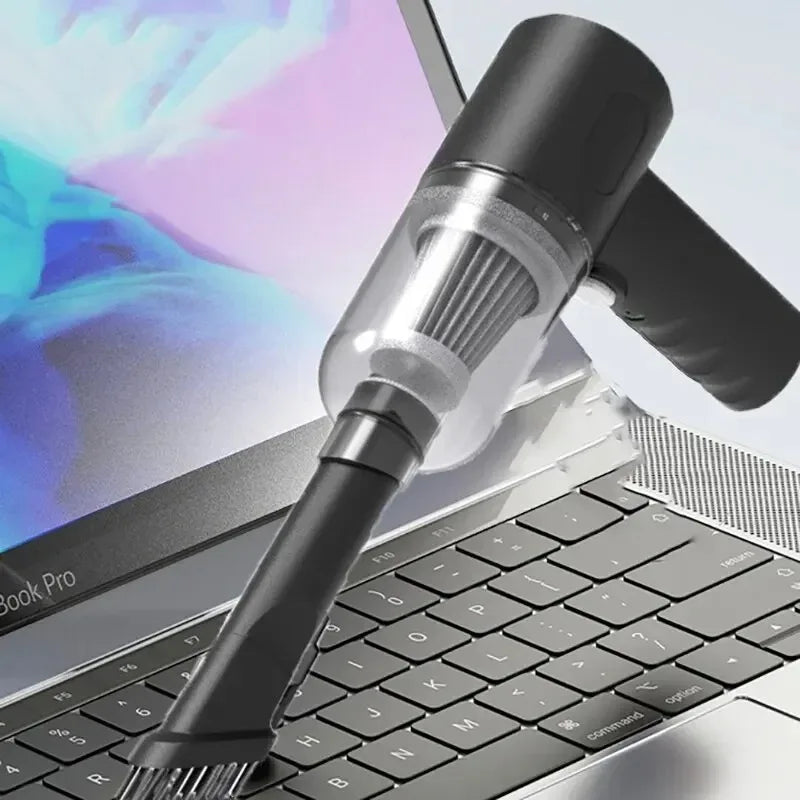 Portable Wireless Car Vacuum Cleaner — 9000Pa USB Rechargeable