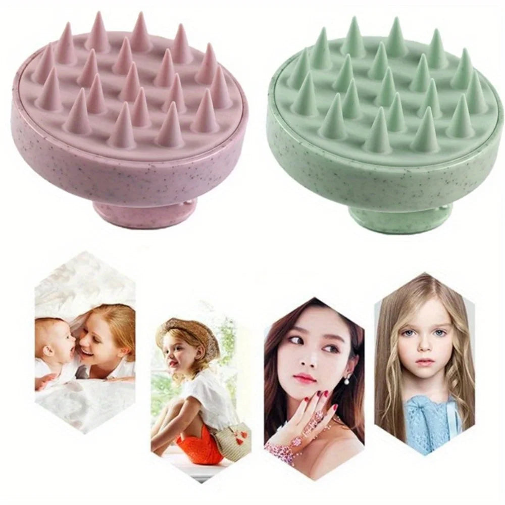 Silicone Bath & Scalp Massage Brush