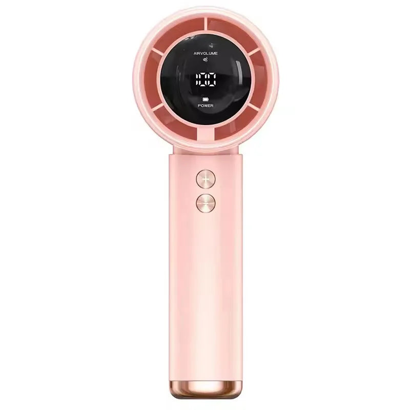 High-Speed Mini Handheld Fan — USB Fast Charging, Quiet & Portable