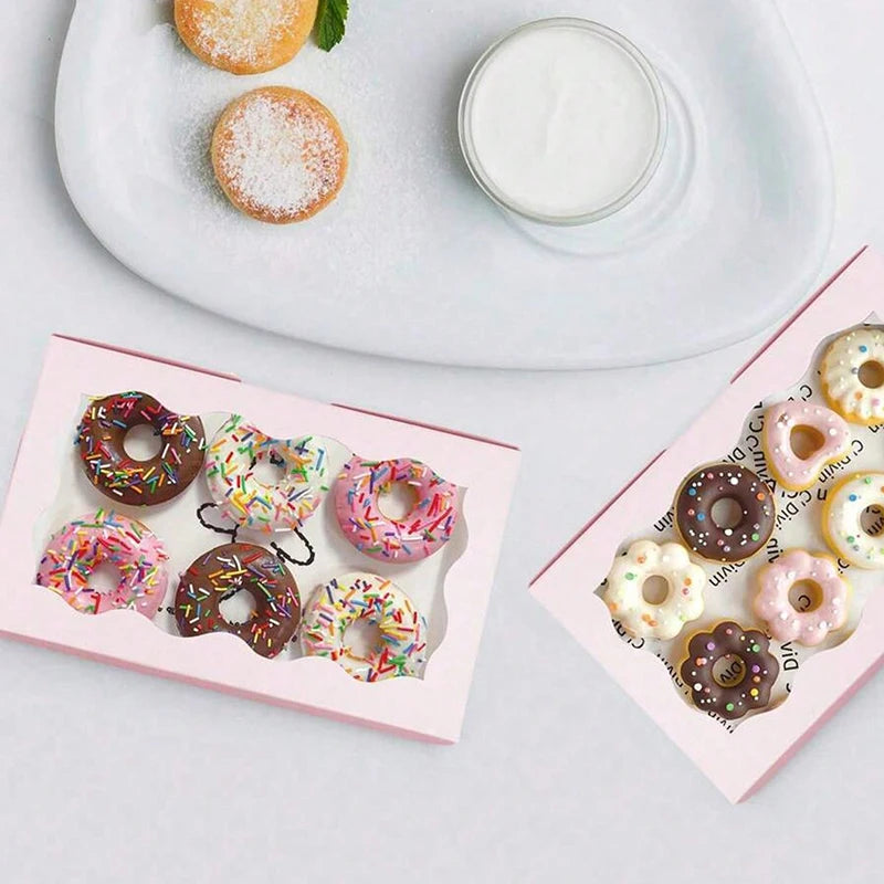 Kraft Paper Gift Boxes with Window — Cake, Candy & Chocolate Packaging for Weddings & Parties
