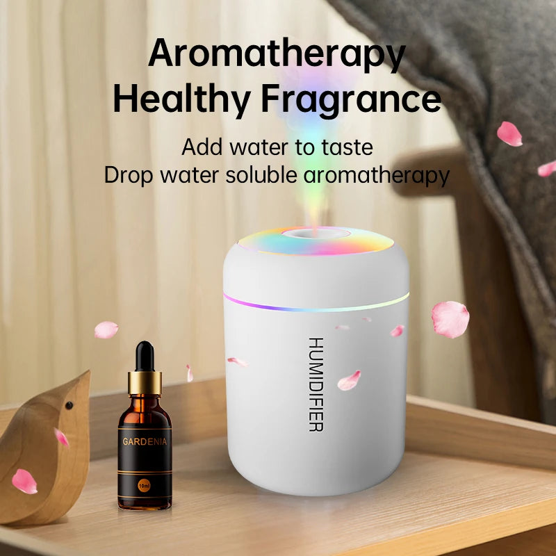 180ml Mini USB Aroma Diffuser & Humidifier for Car and Home