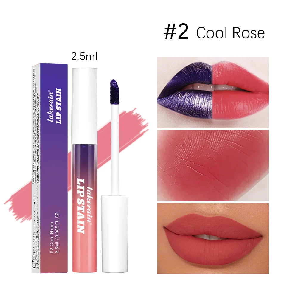 Long-Lasting Matte Lip Tint — Waterproof Peel-Off Formula