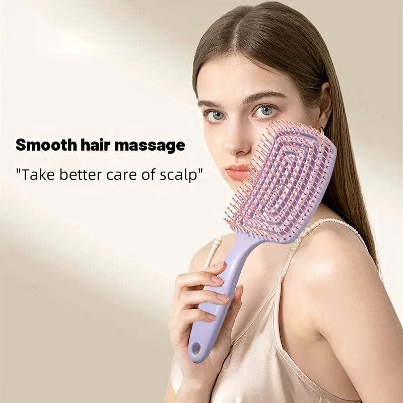 Volumizing Hair Massage Comb — Detangling & Scalp Stimulation
