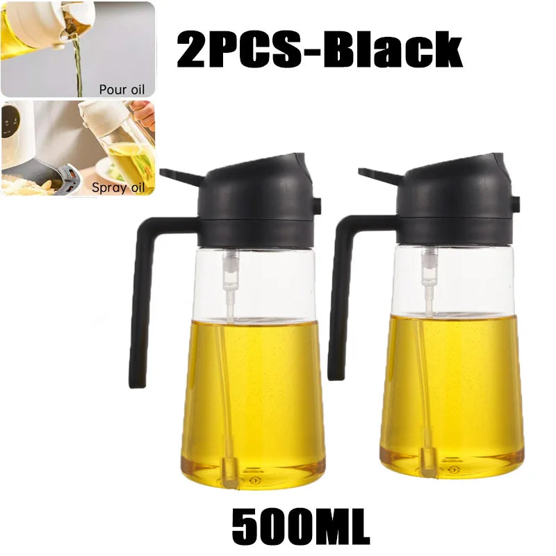 Kitchen Oil Spray Bottle for Cooking, Baking & BBQ