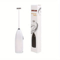 Mini Electric Milk Frother & Egg Beater — Battery Powered