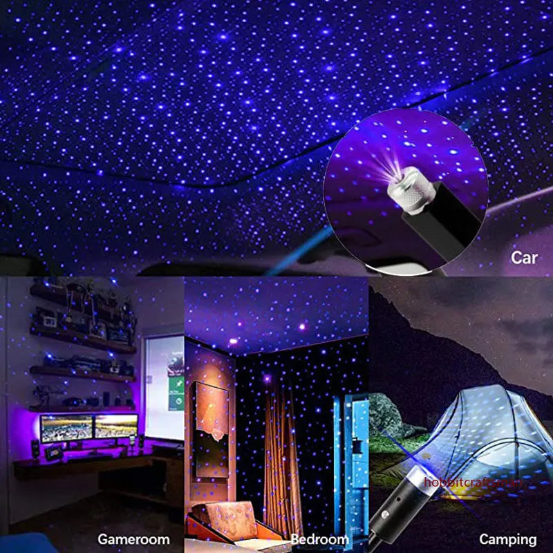 Mini LED Star Projector for Car Roof & Room Ceiling