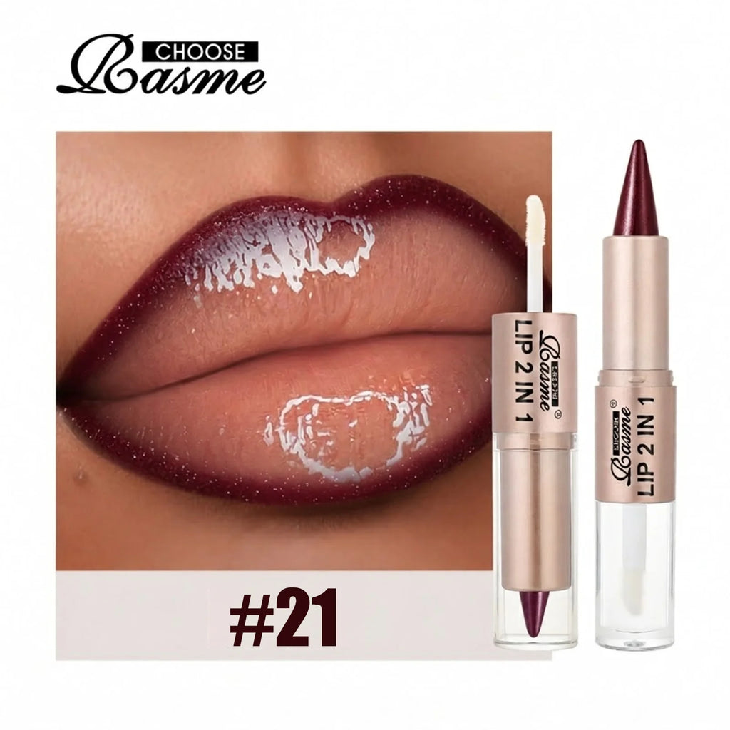 2-in-1 Gradient Lipliner & Lip Gloss Pen