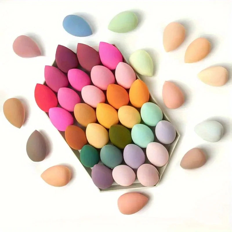 Makeup Sponge Set — 7 or 18 Piece Beauty Blender for Foundation, BB Cream & Powder