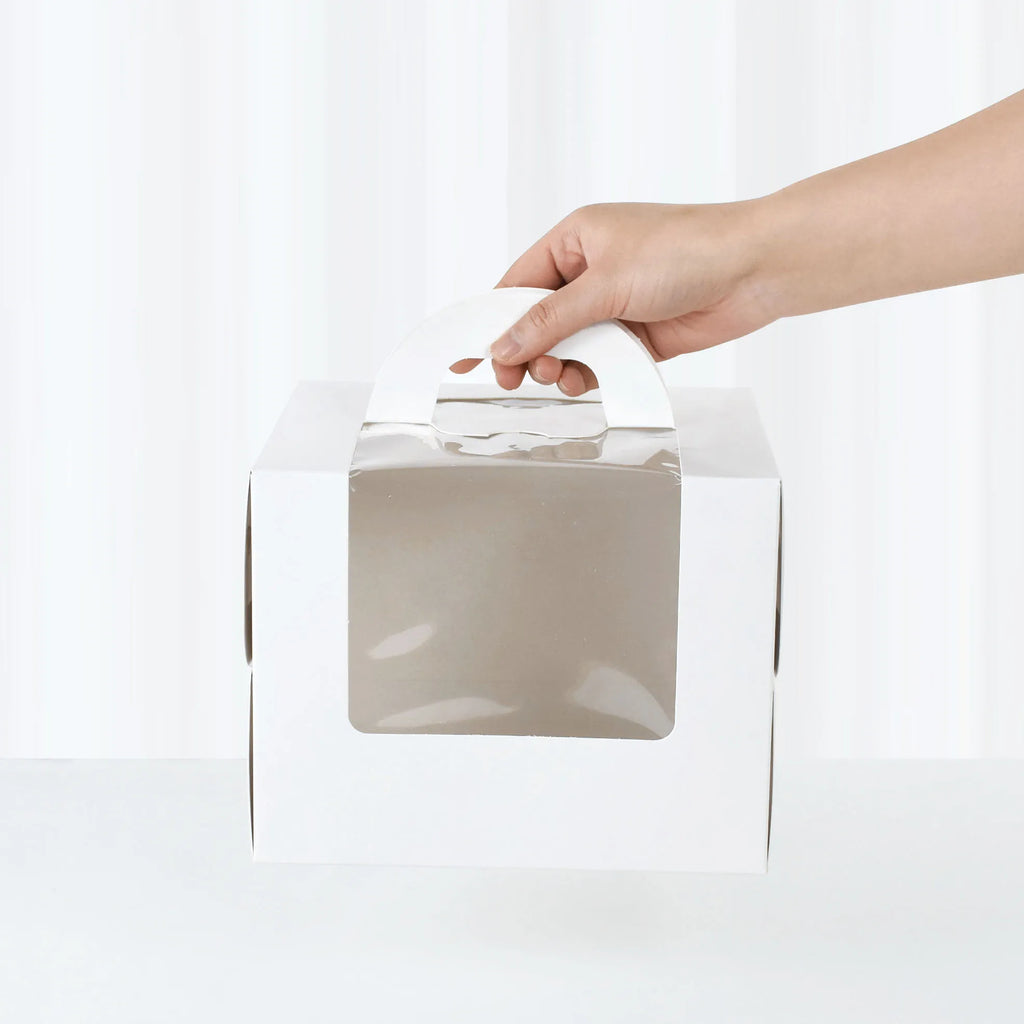 High-Capacity Cake Packaging Boxes — Multi-Size for Birthdays, Weddings & Holidays (1/3/6 pcs)
