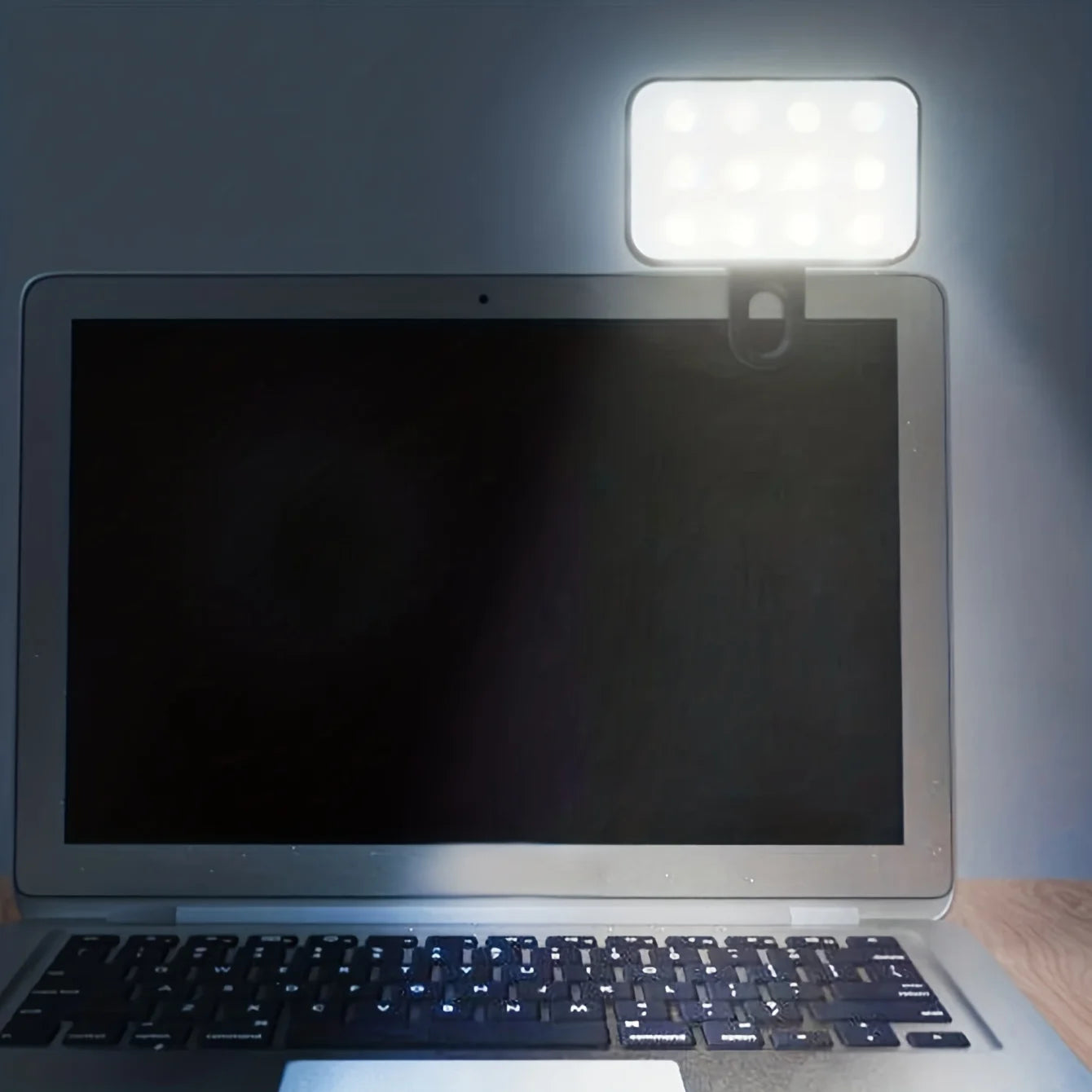 Mini Clip-On Selfie Fill Light — Rechargeable, 3 Brightness Modes