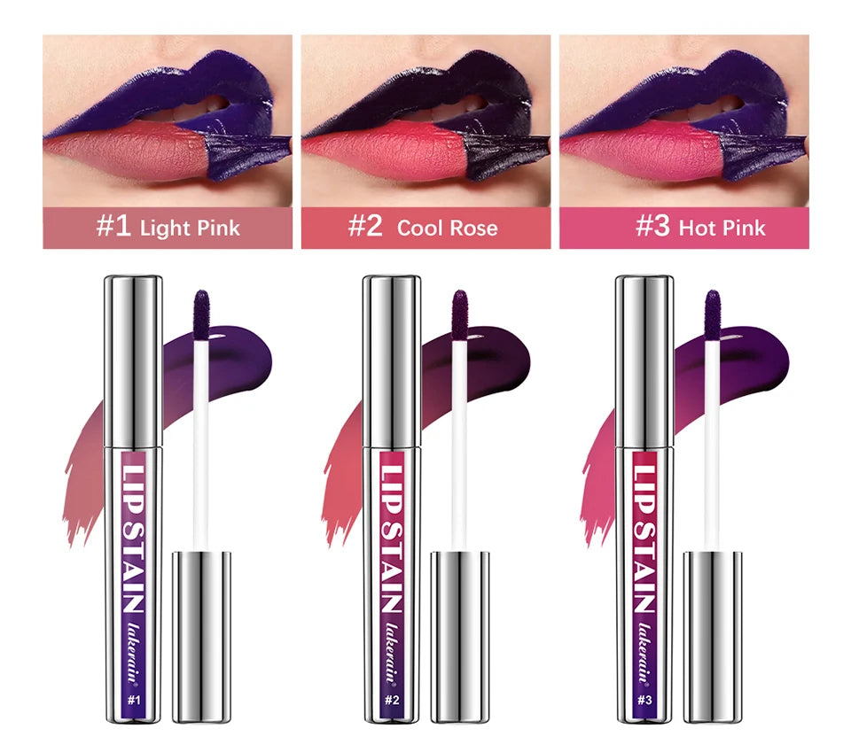 Long-Lasting Matte Lip Tint — Waterproof Peel-Off Formula