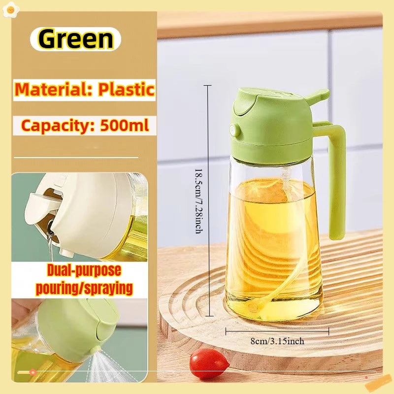 Kitchen Oil Spray Bottle for Cooking, Baking & BBQ