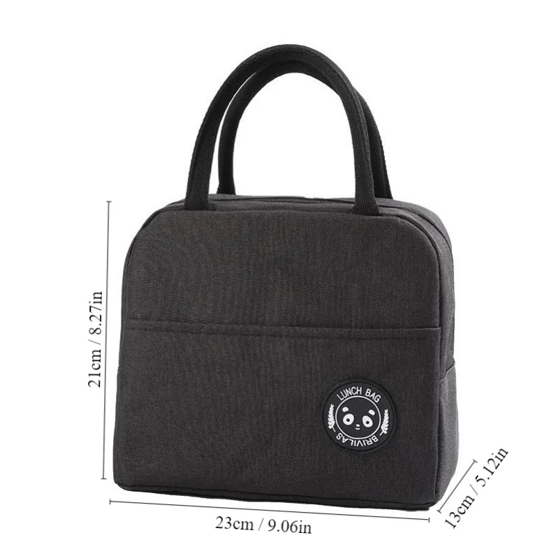 Insulated Lunch Bag with Aluminum Foil Lining — Keeps Food Fresh