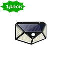 Solar-Powered Outdoor Spotlight with Motion Sensor