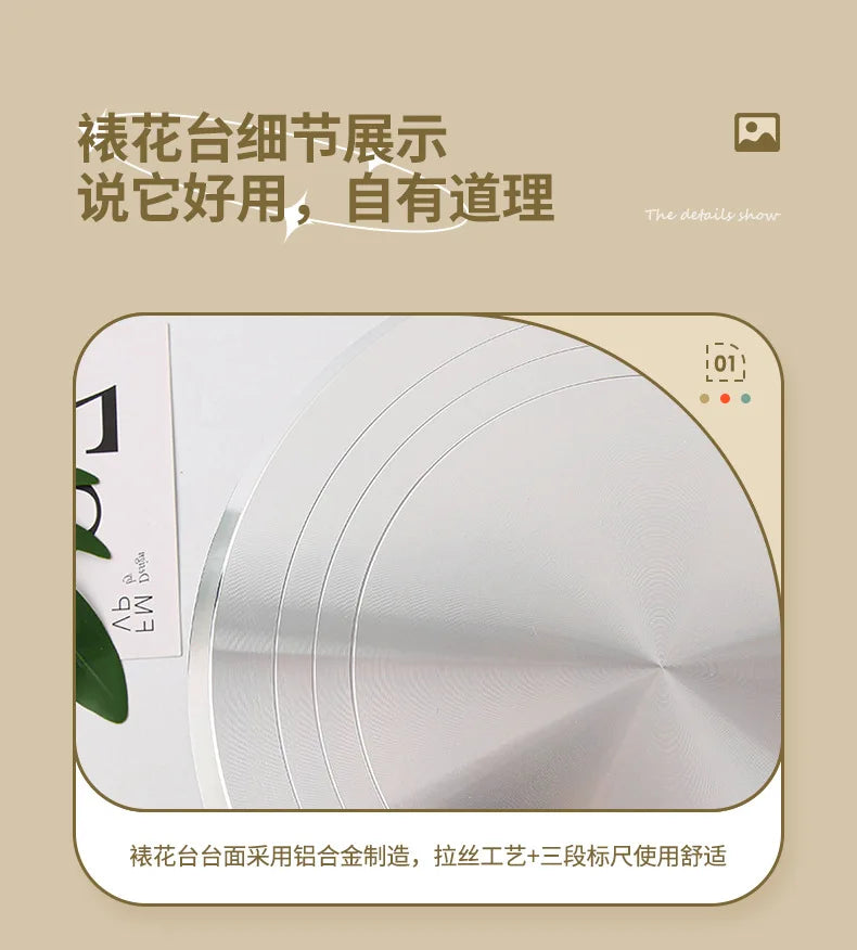 10-Inch Cake Decorating Turntable — Aluminum Alloy, Smooth Spin