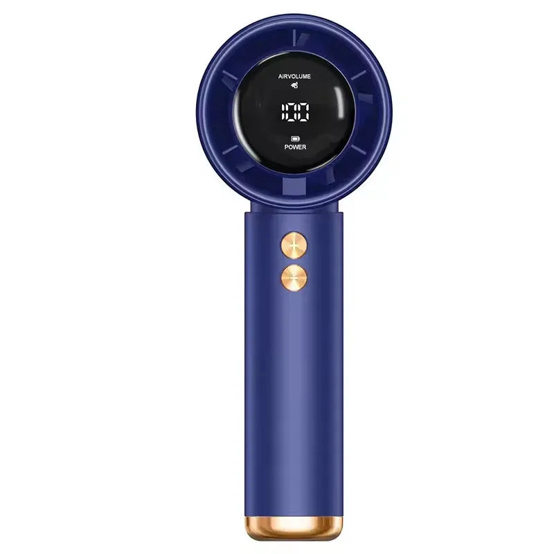 High-Speed Mini Handheld Fan — USB Fast Charging, Quiet & Portable