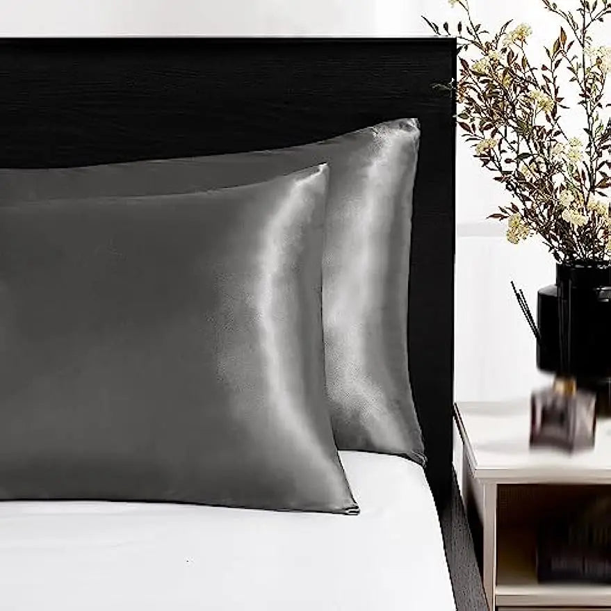 Satin Silk Pillowcase Set of 2 — Standard Size