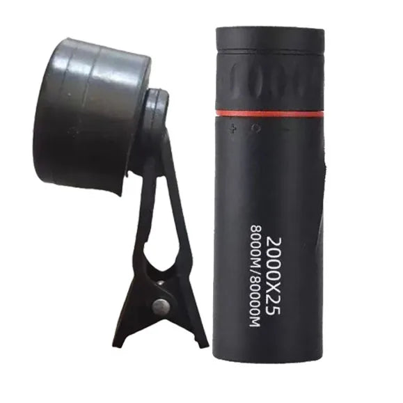 HD Monocular Telescope 2000x25 — Compact for Travel & Stargazing