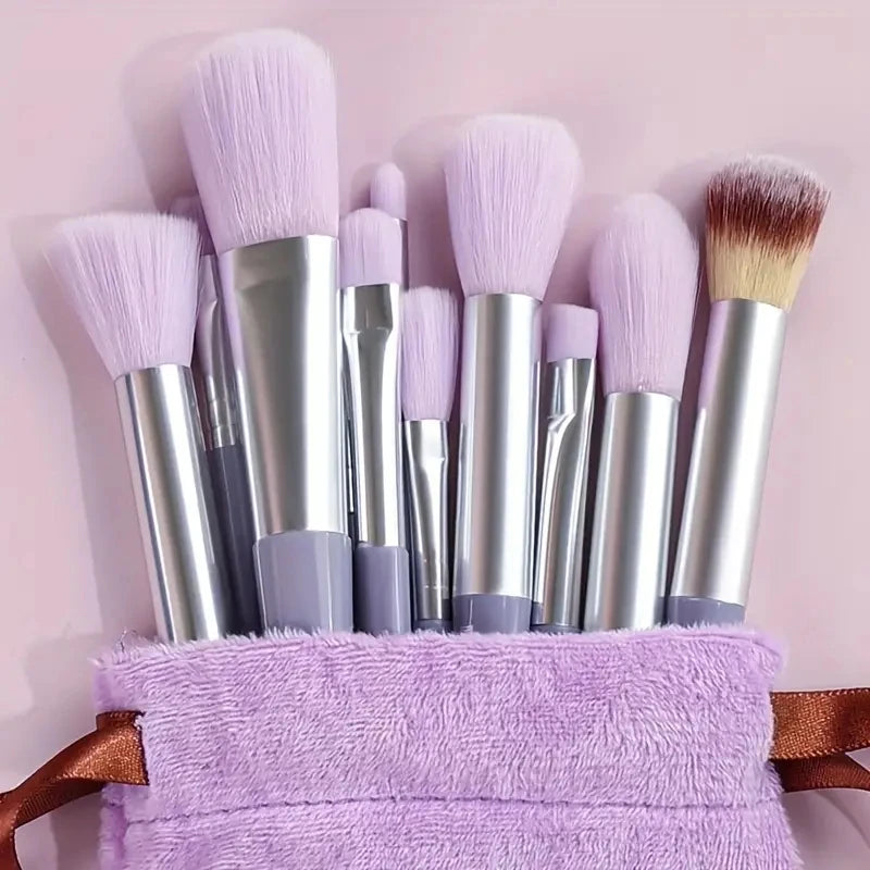 Professional Makeup Brush Set — Soft Fluffy Cosmetic Brushes