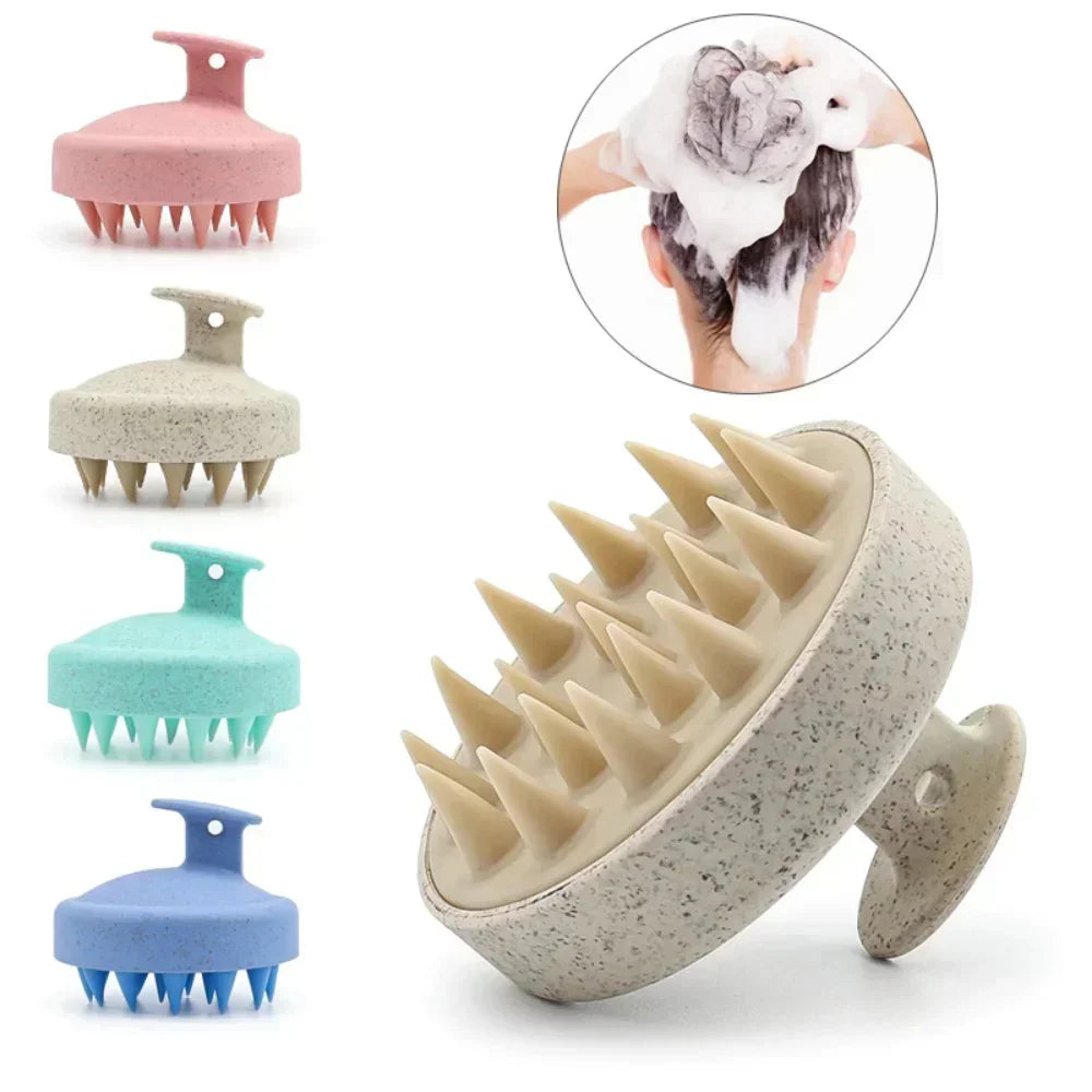 Silicone Bath & Scalp Massage Brush
