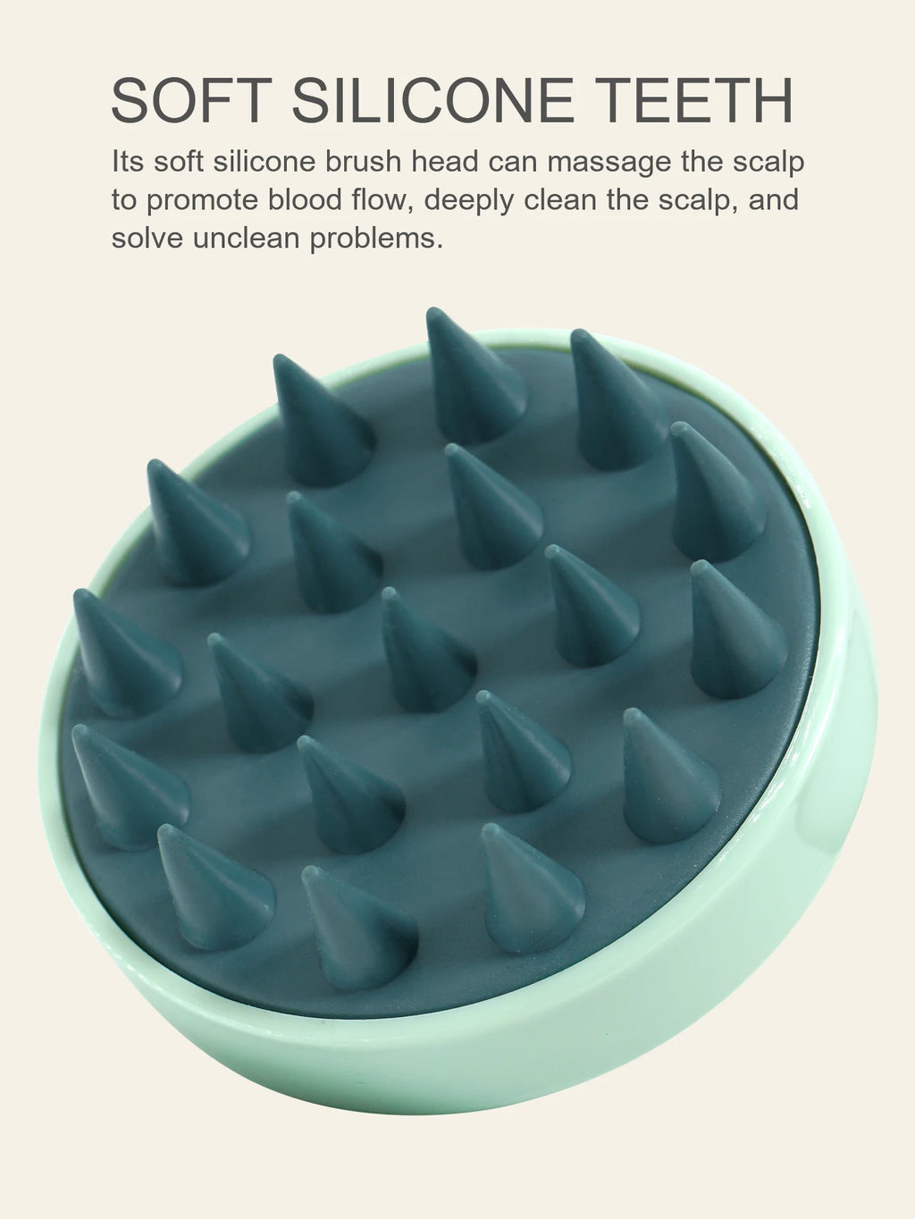 Silicone Scalp & Hair Massage Brush