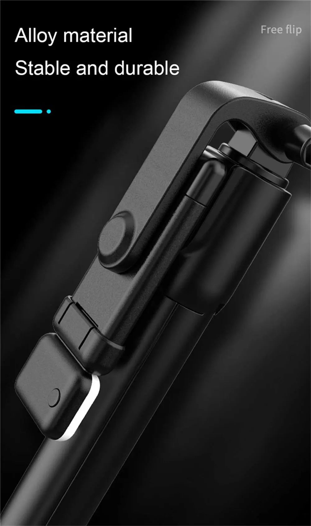 Bluetooth Selfie Stick Tripod with Remote & Fill Light
