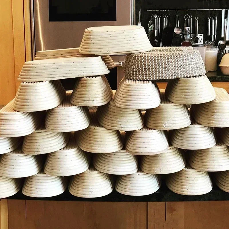 Oval Rattan Sourdough Proofing Basket — Banneton Bread Basket