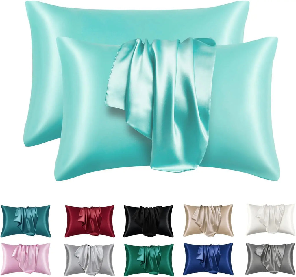 Satin Silk Pillowcase Set of 2 — Standard Size