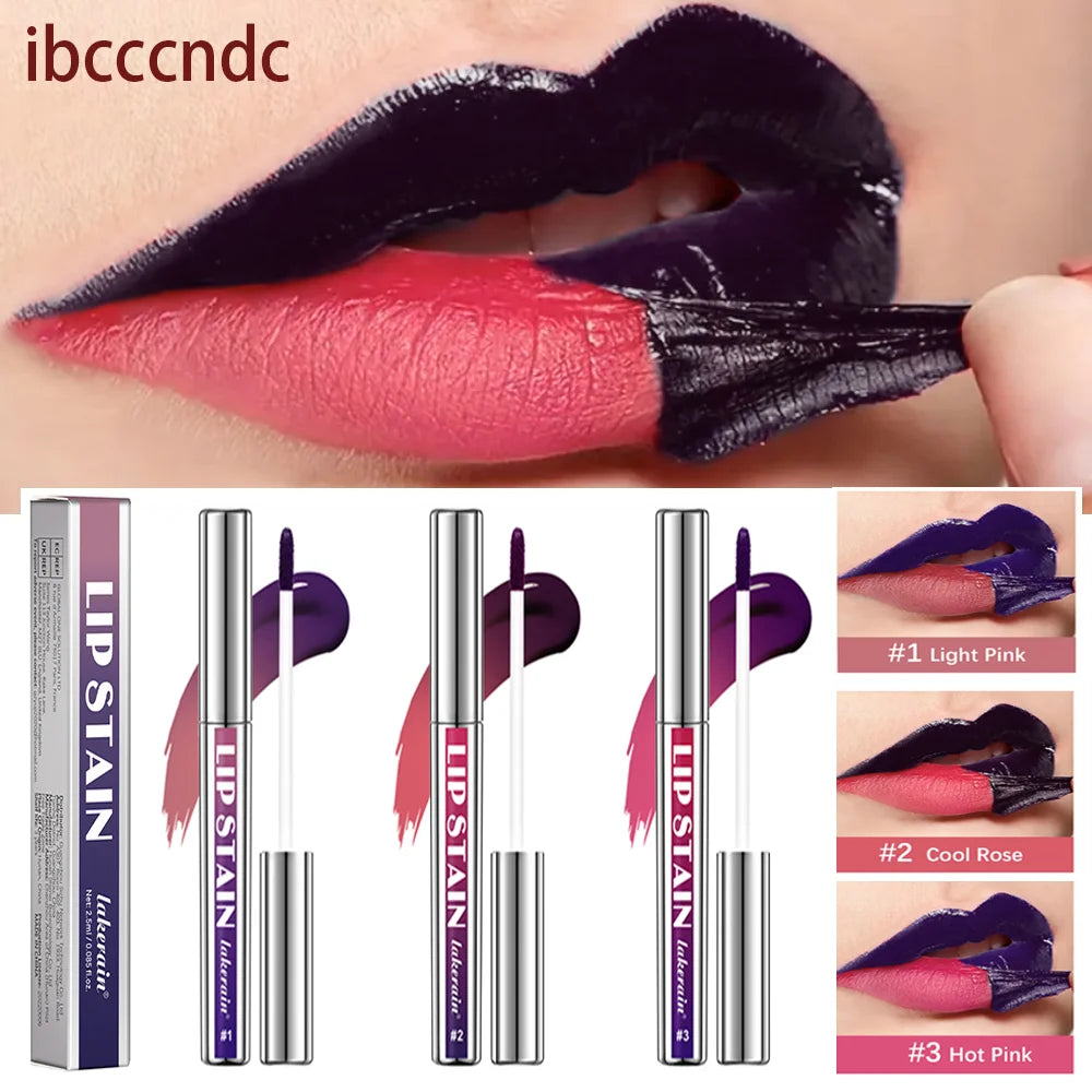 Long-Lasting Matte Lip Tint — Waterproof Peel-Off Formula