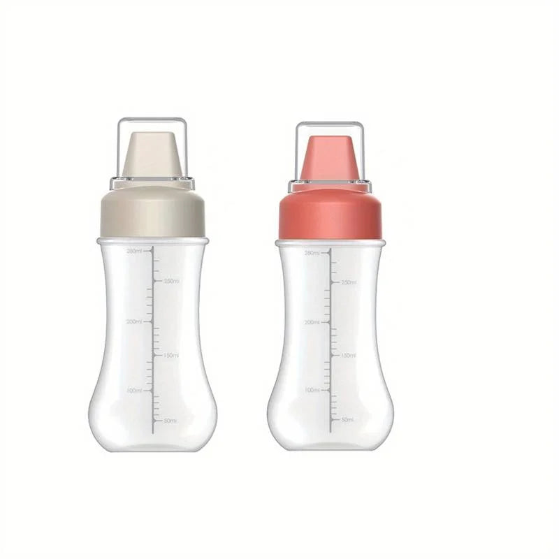 Leak-Proof Squeeze Sauce Bottles — Refillable Condiment Containers