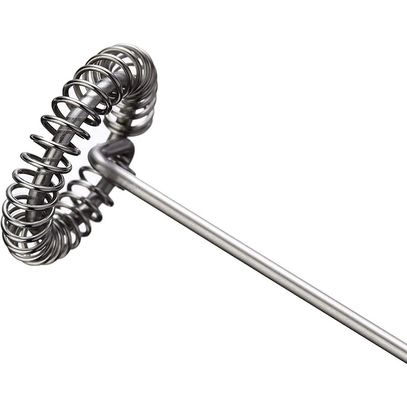 Mini Electric Milk Frother & Egg Beater — Battery Powered