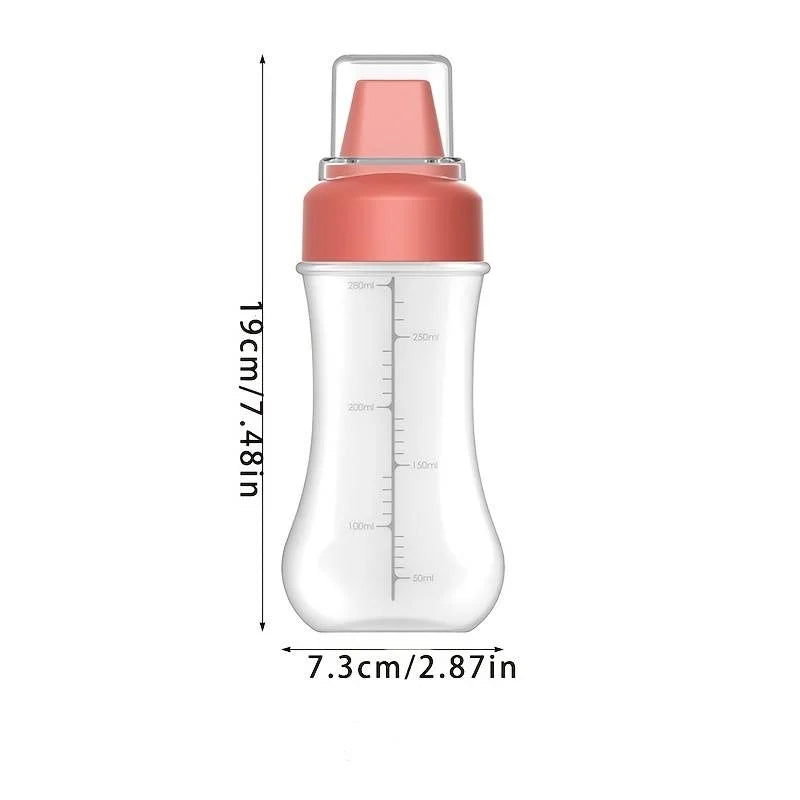 Leak-Proof Squeeze Sauce Bottles — Refillable Condiment Containers
