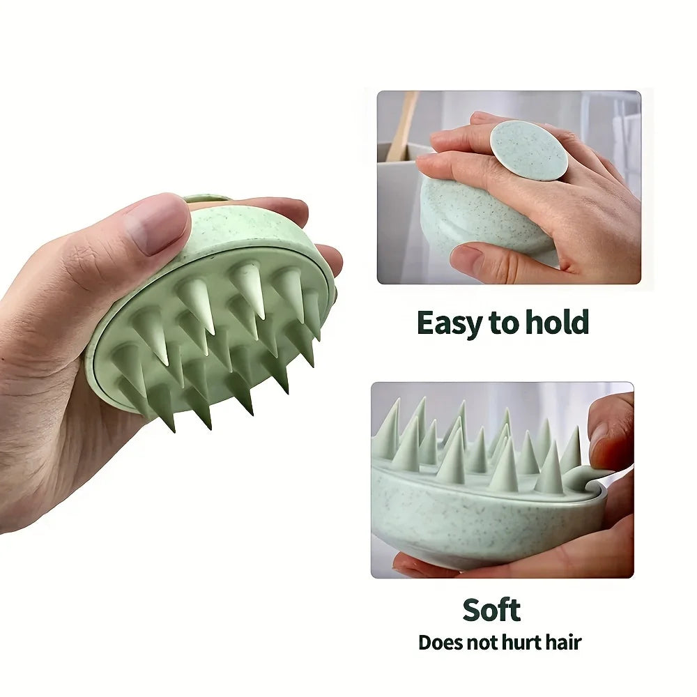 Silicone Bath & Scalp Massage Brush