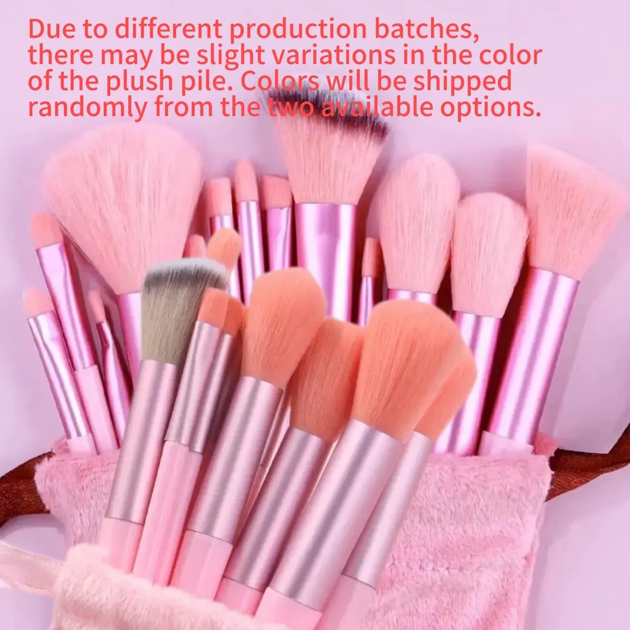 Professional Makeup Brush Set — Soft Fluffy Cosmetic Brushes
