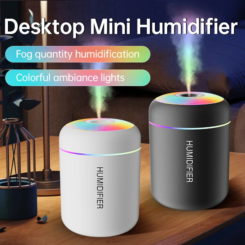 180ml Mini USB Aroma Diffuser & Humidifier for Car and Home