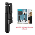 Bluetooth Selfie Stick Tripod with Remote & Fill Light