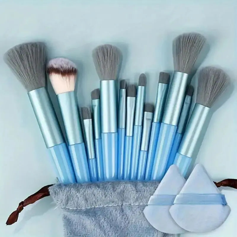 Professional Makeup Brush Set — Soft Fluffy Cosmetic Brushes