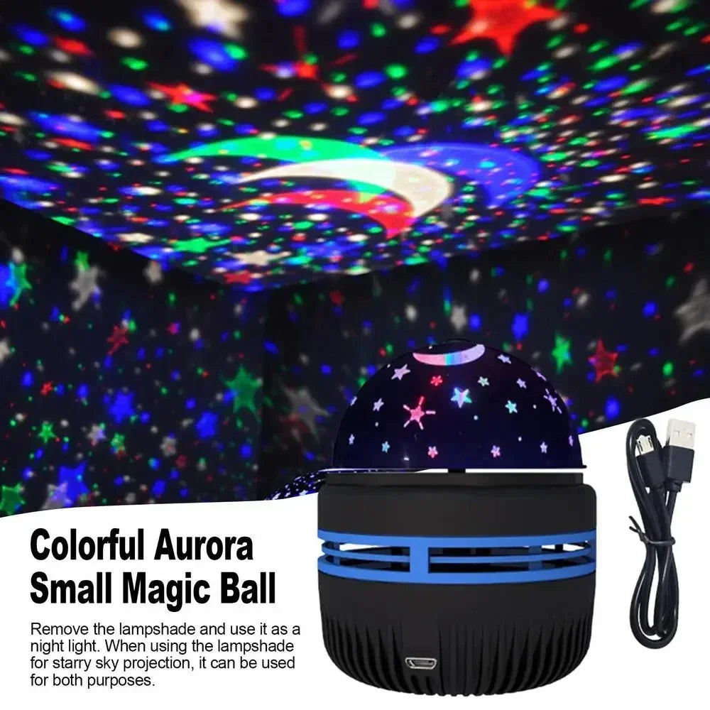 LED Galaxy Projector Night Light with Remote Control