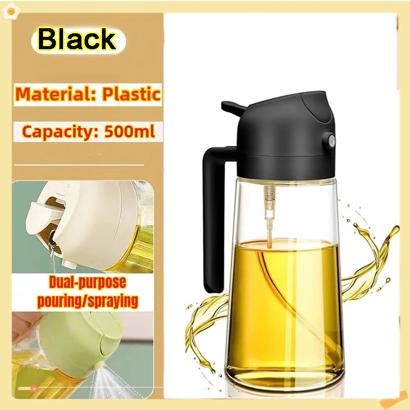 Kitchen Oil Spray Bottle for Cooking, Baking & BBQ