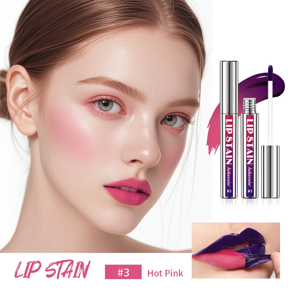 Long-Lasting Matte Lip Tint — Waterproof Peel-Off Formula
