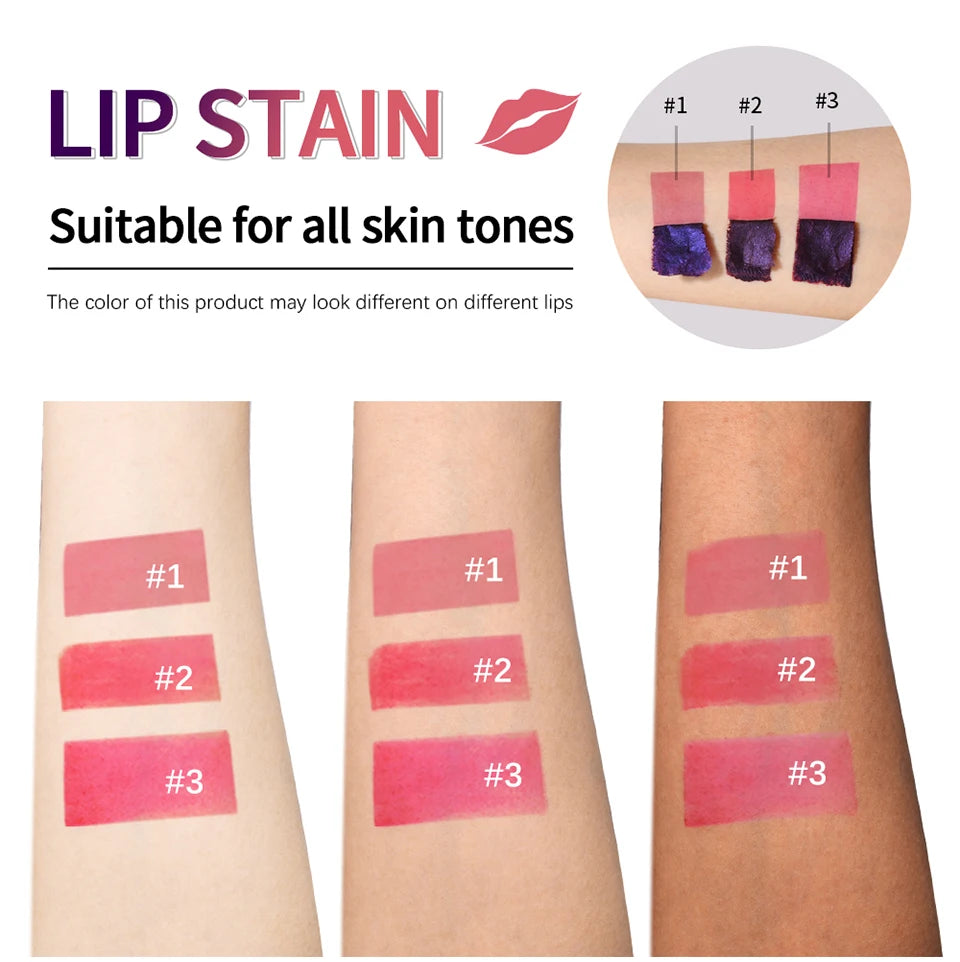 Long-Lasting Matte Lip Tint — Waterproof Peel-Off Formula