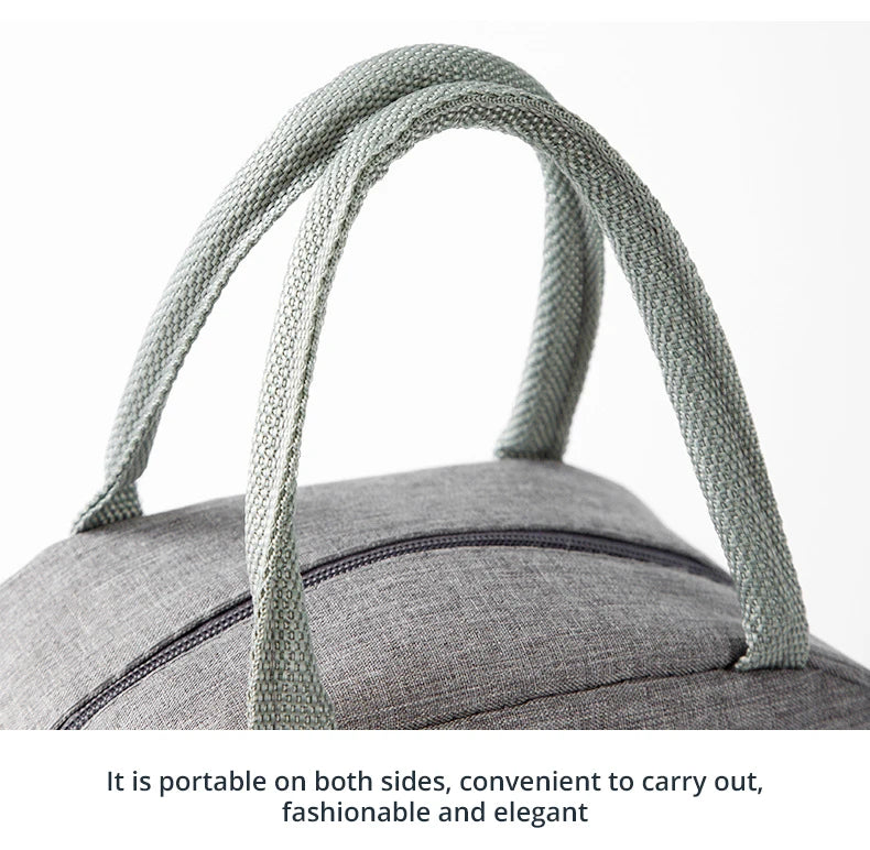 Insulated Lunch Bag with Aluminum Foil Lining — Keeps Food Fresh