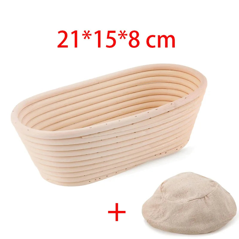 Oval Rattan Sourdough Proofing Basket — Banneton Bread Basket