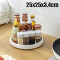 360° Rotating Kitchen Condiment Storage Rack