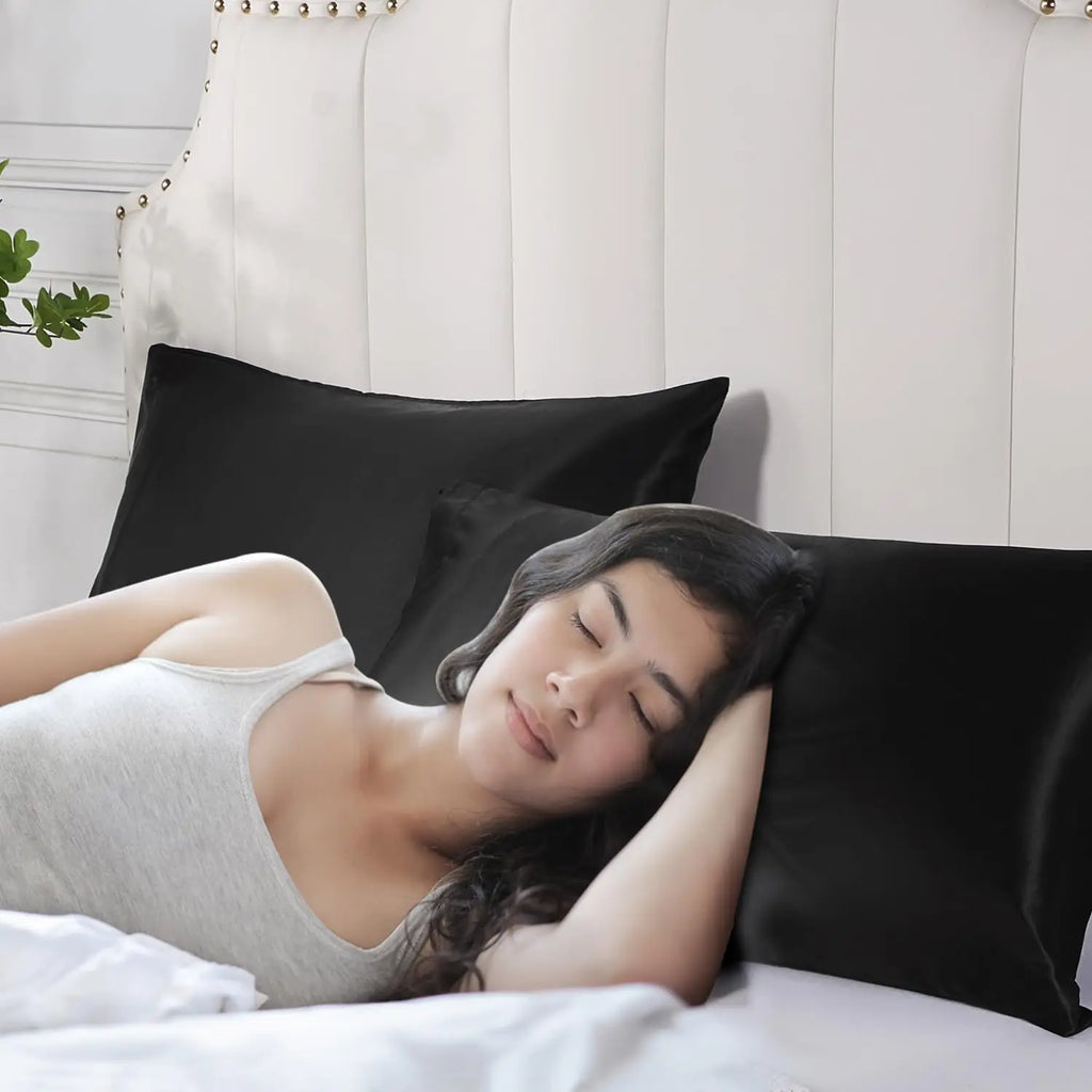 Satin Silk Pillowcase Set of 2 — Standard Size