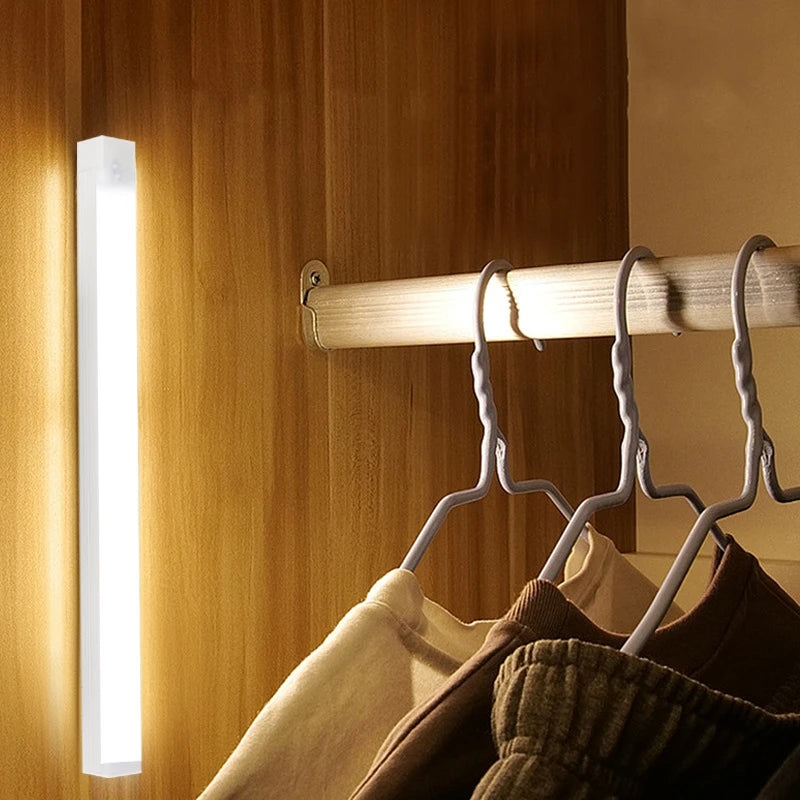 Rechargeable Magnetic LED Bar Light with Motion Sensor