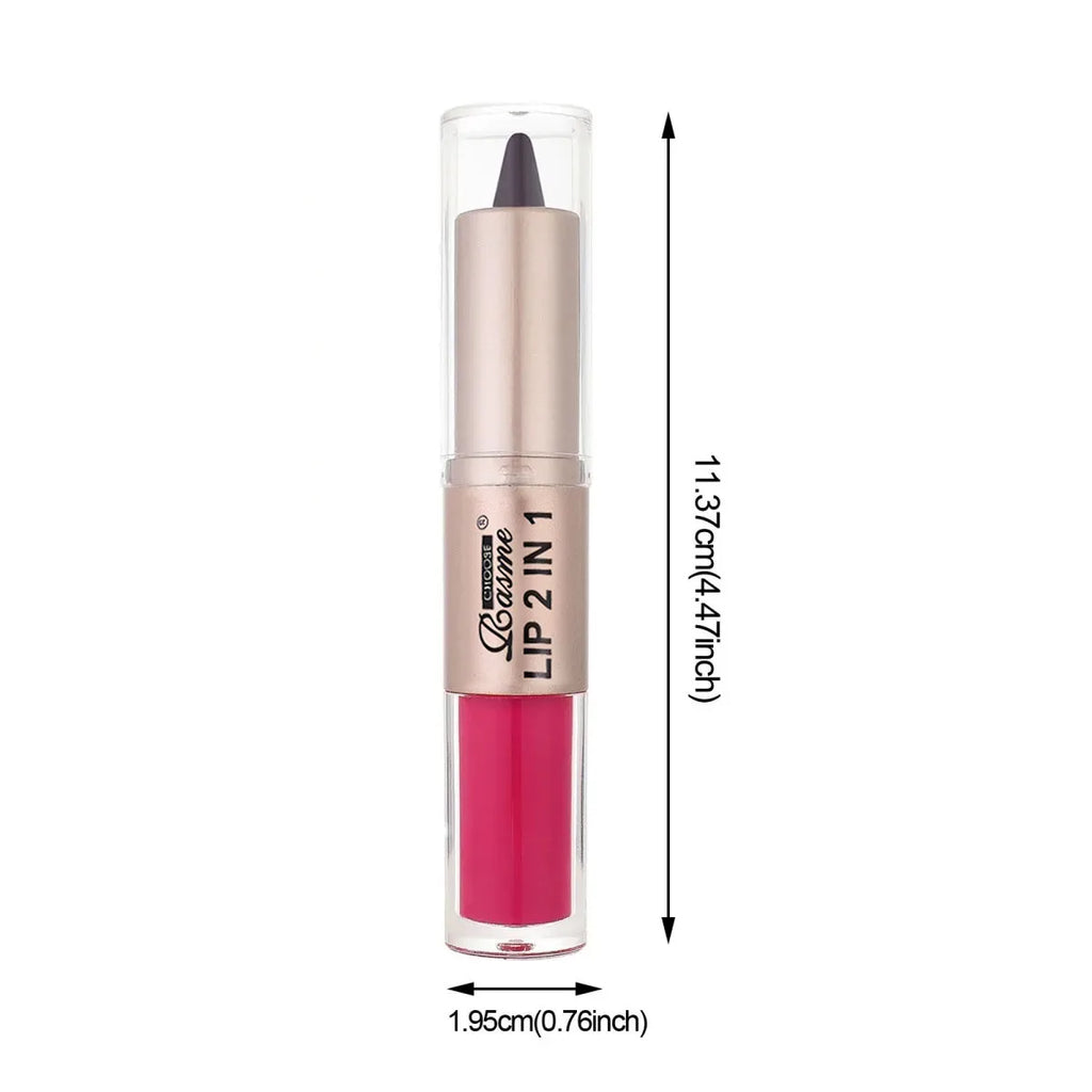 2-in-1 Gradient Lipliner & Lip Gloss Pen