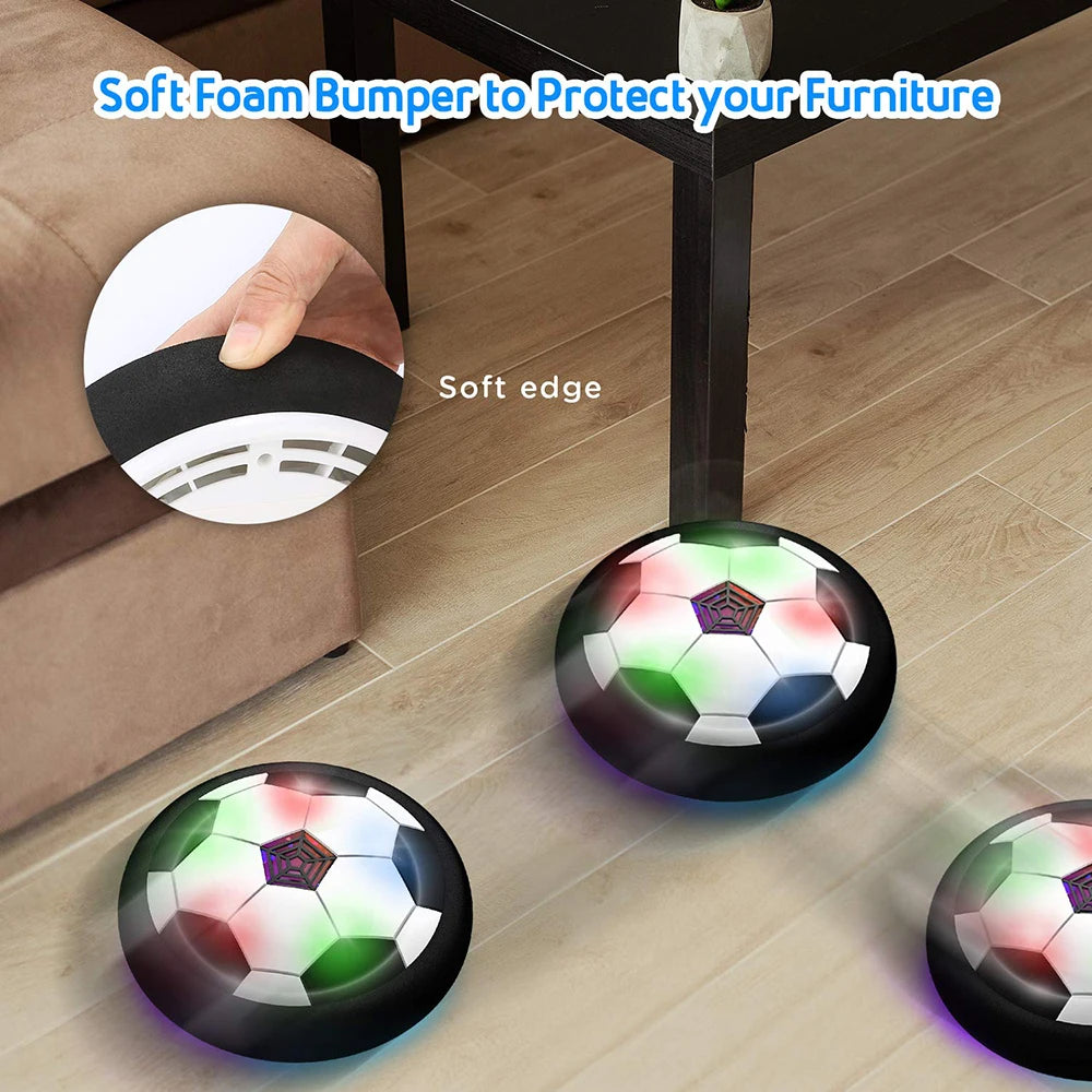LED Hover Soccer Ball — Floating Football Toy for Kids
